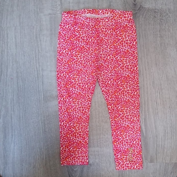 JC peplum mesh top leopard leggings outfit 3T - Picture 9 of 11